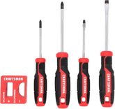 CRAFTSMAN Screwdriver Set 5 PC Magnetic Tips, Comfort Handle (CMHT65136)