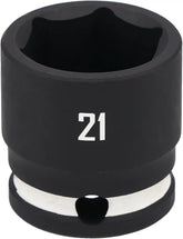 CRAFTSMAN 3/8 in Drive MM Shallow Impact Socket 21 mm (CMMT14011)