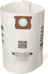 CRAFTSMAN CMXZVBE38772 15-22 Gal. Wet Dry Shop Vacuum Dust Collection Bags | For General Debris, Fits Most 15 to 22 Gallon Shop Vacuums, Collects Dry Only Debris, Reduces Cleanup Time, 3-Pack