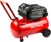 Craftsman 10-Gallon Air Compressor, 1.8 HP, Max 175 PSI, 4.0 CFM @ 90PSI, 5.0 CFM@40PSI, Oil-Free, Quiet Shop Air Compressor with Wheels for Spraying Pneumatic Tool, Model: CMXECXA0201041
