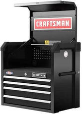 CRAFTSMAN S2000 26IN 4-DRAWER CHEST W/LIGHT & DIVIDE (CMST32642BK)