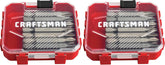 CRAFTSMAN Phillips Screwdriver Bit Set, 2-Inch, 15-Piece (CMAF122PH215) (Pack of 2)