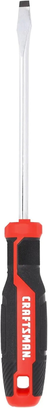 CRAFTSMAN Screwdriver SL5/16 in. x 6 in. Slotted, Magnetic Tip, Comfort Grip (CMHT65165)