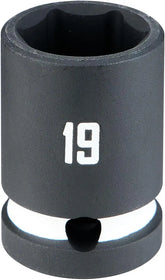 CRAFTSMAN 1/2 in Drive MM Shallow Impact Socket 19 mm (CMMT16867)