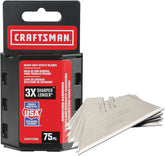 CRAFTSMAN Utility Knife Blades, 75 Pack (CMHT11700N)