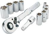 CRAFTSMAN Mechanics Tool Set, SAE, 1/4 Inch Drive, 11 Piece, 90-Tooth (CMMT34870)