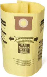 CRAFTSMAN CMXZVBE38769 15-22 Gal. Wet Dry Shop Vacuum Dust Collection Bags | For Fine Dust, Fits Most 15 to 22 Gallon Shop Vacuums, Collects Dry Fine Debris, Reduces Cleanup Time, 2-Pack