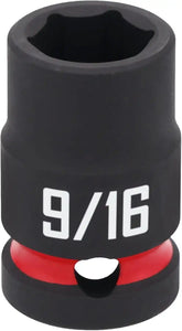 CRAFTSMAN 1/2 in Drive SAE Shallow Impact Socket 9/16 in (CMMT16851)