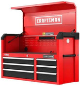 CRAFTSMAN S2000 41IN 6-DRAWER CHEST W/LIGHT & DIVIDE (CMST34162RB)