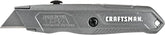 CRAFTSMAN Utility Knife, Retractable, 3 Blades Included (CMHT10585)