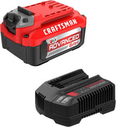CRAFTSMAN V20 6 Ah Advanced Battery Starter Kit, Includes V20 Battery and Charger (CMCB2106-CK)