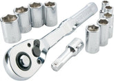 CRAFTSMAN Mechanics Tool Set, Metric, 1/4 Inch Drive, 11 Piece, 90-Tooth (CMMT34871)