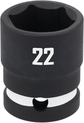 CRAFTSMAN 1/2 in Drive MM Shallow Impact Socket 22 mm (CMMT16869)