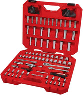 CRAFTSMAN Mechanics Tool Set 105 Pcs, Standard (SAE) and Metric with Case , 1/4 and 3/8 Inch Drive Car Tool Kit( CMMT12123)