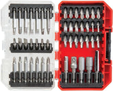 CRAFTSMAN Screwdriver Bit Set, 47-Piece, Includes Bit Tips and Power Bits, Nut Driver Set, Socket Adapters, Compatible with Versa-Track (CMAF1247)