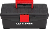CRAFTSMAN Tool Box, Lockable, 13 in., Red/Black (CMST13004)