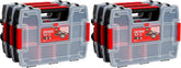 CRAFTSMAN Storage Organizer,Small Parts Organizer with 10-Compartments,Lid Includes Secure Latch (CMST60964M), (Pack of 6)