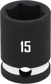 CRAFTSMAN 3/8 in Drive MM Shallow Impact Socket 15 mm (CMMT16844)
