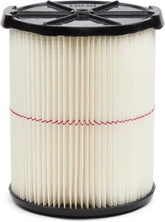CRAFTSMAN CMXZVBE38754 Genuine 5-20 Gal. General Purpose Wet Dry Vac Filter | Fits Most 5 to 20 Gallon CRAFTSMAN Shop Vacuums, Easy Installation and Traps General Debris