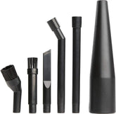CRAFTSMAN CMXZVBE38668 1-1/4 in. 6-Piece Micro-Cleaning Vac Attachment Kit | Industrial-Grade Shop Vacuum Accessories for Intricate and Detail Cleaning, Fits 1-1/4 in. Hose Diameter