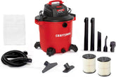 CRAFTSMAN CMXEVBE17596 20 Gallon 6.5 Peak HP Wet Dry Shop Vacuum Bundle