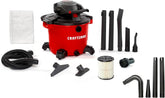 CRAFTSMAN CMXEVBE17607 16 Gallon 6.5 Peak HP Wet Dry Blower Vacuum Bundle