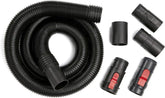 CRAFTSMAN CMXZVBE38763 2-1/2 in. x 7 ft. POS-I-LOCK Wet Dry Vacuum Hose | Industrial-Grade Shop Vacuum Hose Attachment Kit, Fits Most CRAFTSMAN Wet/Dry Vacuums with a 2-1/2 in. Diameter Inlet