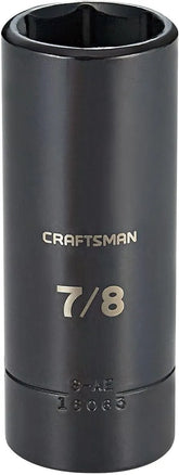 CRAFTSMAN Deep Impact Socket, SAE, 1/2-Inch Drive, 7/8-Inch (CMMT16063)