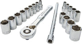 CRAFTSMAN Mechanics Tool Set, 1/4 Inch Drive, 20 Piece, 90-Tooth (CMMT12108)
