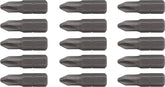 CRAFTSMAN Phillips Screwdriver Bit Set, 1-Inch, 15-Pack (CMAF121PH215)