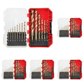 CRAFTSMAN 14-Piece Gold Oxide Drill Bit Set for Wood, Plastic, or Metal (CMAM2214) (Pack of 5)