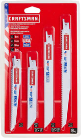 CRAFTSMAN Reciprocating Saw Blades, 9 Piece Kit (2058840)