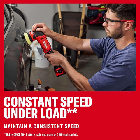 CRAFTSMAN 3 in. Dual Action Buffer Polisher, V20 Brushless Cordless Orbital Polisher, Variable Speed, Tool Only (CMCE130B)