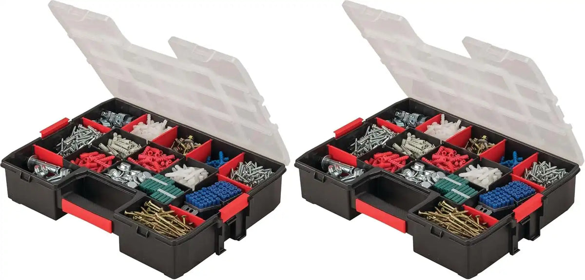 CRAFTSMAN Large Storage Organizer, 15 Compartments (CMST14027) (Pack of 2)