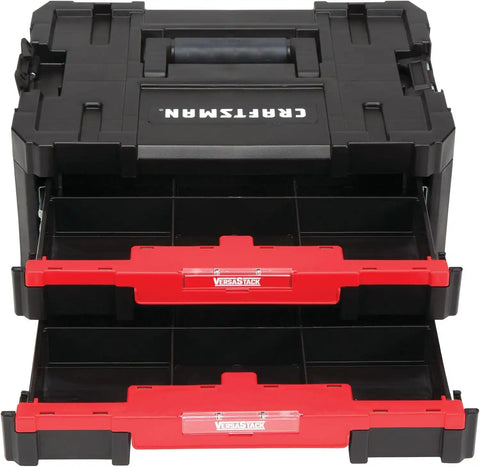 CRAFTSMAN Plastic Tool Box With Drawers, Organizer and Storage (CMST17804) (Pack of 4)