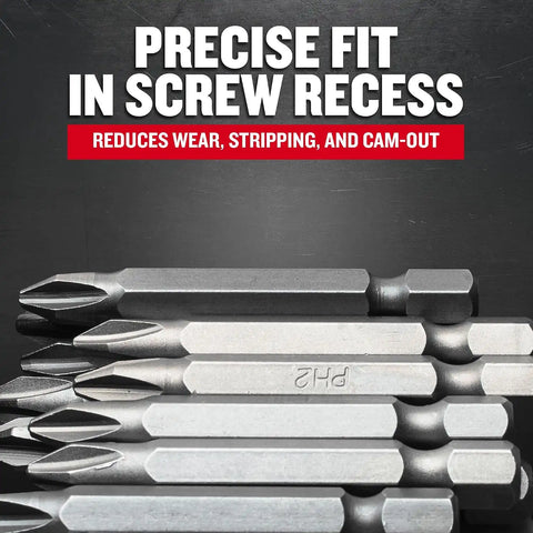 CRAFTSMAN Phillips Screwdriver Bit Set, 2-Inch, 15-Piece (CMAF122PH215)