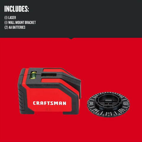 CRAFTSMAN CMHT77634 15'. Wall Mount Laser