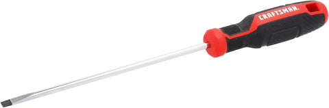 CRAFTSMAN Screwdriver SL3/16 in. x 6 in. Cab Cabinet, Magnetic Tip, Durable, Comfort Grip (CMHT65162)