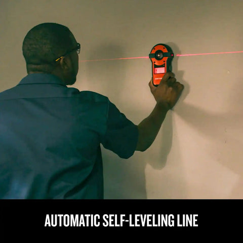 CRAFTSMAN Laser Level and Stud Sensor, 20-Foot Visbility Range (CMHT77636) , Red