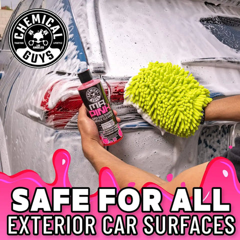 CRAFTSMAN Pressure Washer, 1900 PSI (CMEPW1900) & Chemical Guys CWS_402_16 Mr. Pink Foaming Car Wash Soap, Safe for Cars, Trucks, Motorcycles, RVs & More, 16 fl oz, Candy Scent