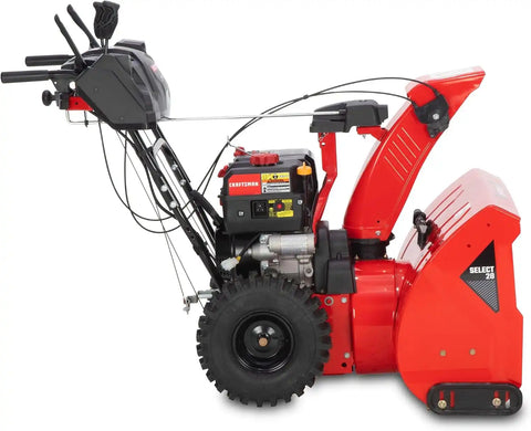 CRAFTSMAN Select 28" Two-Stage Self Propelled Snow Thrower with Push-Button Start, Gas Powered, 277cc 4-Cycle OHV Engine (31AH6F2GB93)