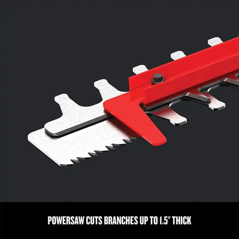 CRAFTSMAN Hedge Trimmer, 22" Corded with POWERSAW Branch Cutter, 3.8-Amp (CMEHTS8022)