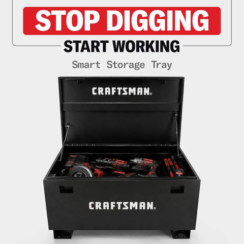 60" Craftsman Jobsite Box in Black