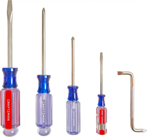 CRAFTSMAN CMHT65050 Acetate Screwdriver - 5Pc Set