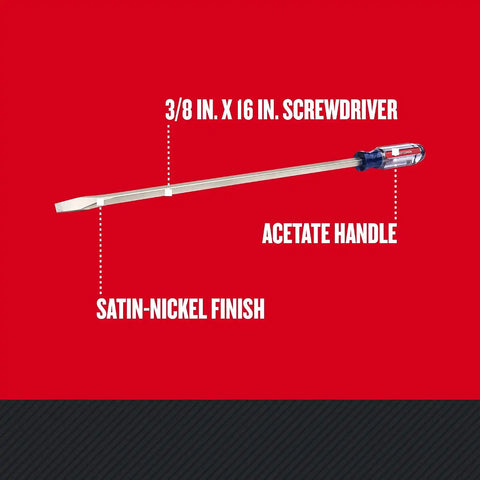 CRAFTSMAN CMHT65028 Screwdriver Acetate - SL 3/8" x 16"
