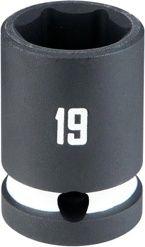 CRAFTSMAN 1/2 in Drive MM Shallow Impact Socket 19 mm (CMMT16867)