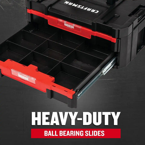 CRAFTSMAN Plastic Tool Box With Drawers, Organizer and Storage (CMST17804) (Pack of 4)