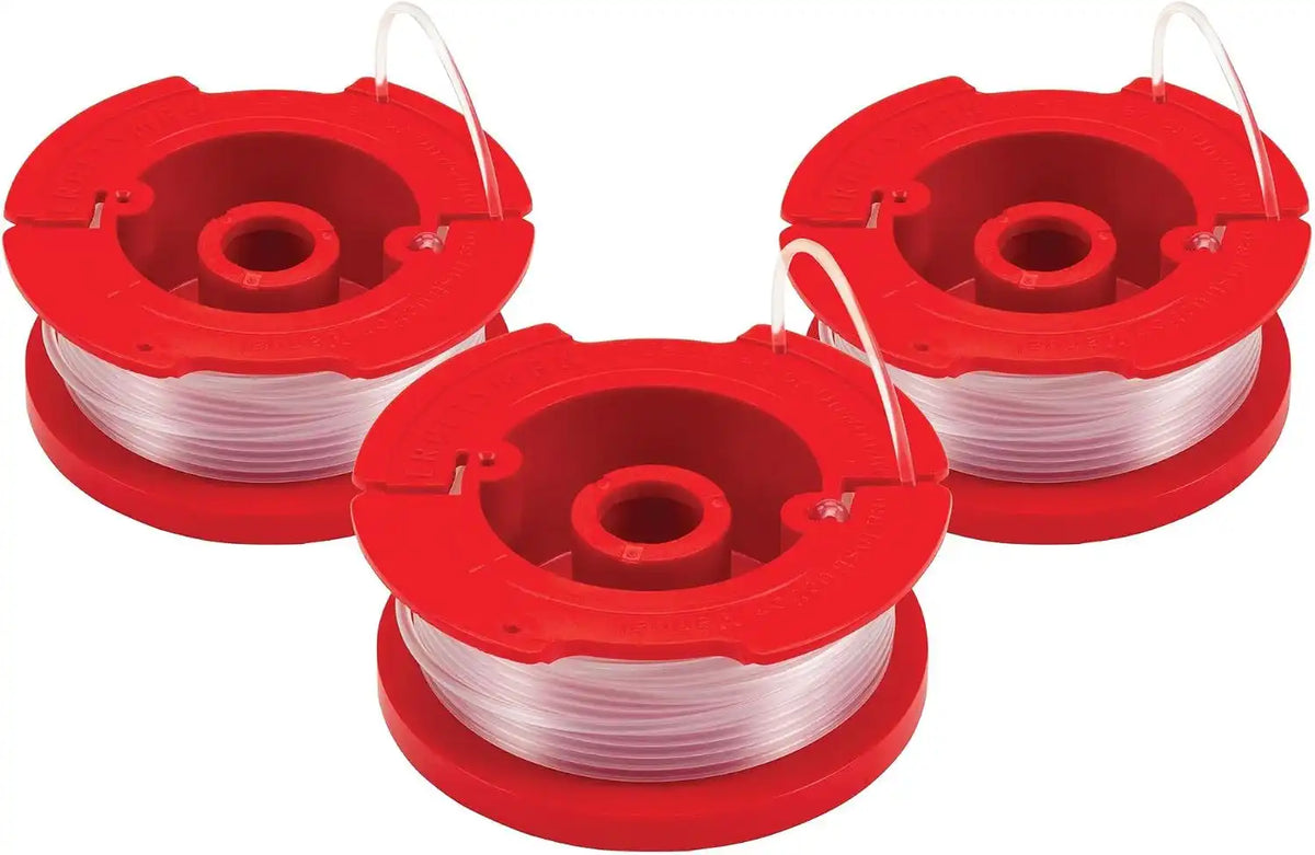 CRAFTSMAN Genuine OEM String Trimmer Line, Weed Eater and Weed Wacker String, 0.065- Inch, 30-Feet of Replacement Spool, 3-Pack Spools (CMZST0653)
