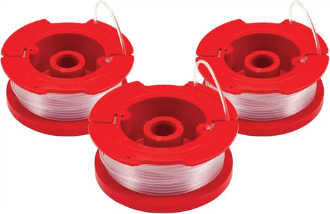 CRAFTSMAN Genuine OEM String Trimmer Line, Weed Eater and Weed Wacker String, 0.065- Inch, 30-Feet of Replacement Spool, 3-Pack Spools (CMZST0653)