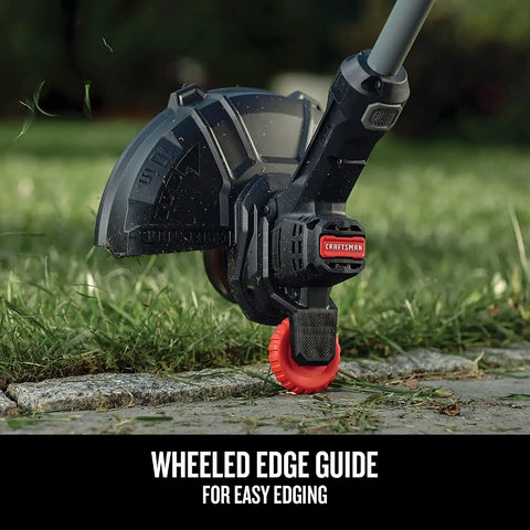 CRAFTSMAN WEEDWACKER V20 Cordless String Trimmer & Edger, 10-inch., Bare Tool (CMCST915B)